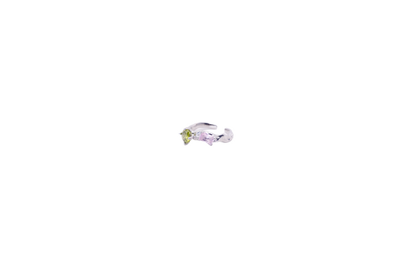 DUAL GEMSTONE ELEGANCE RING