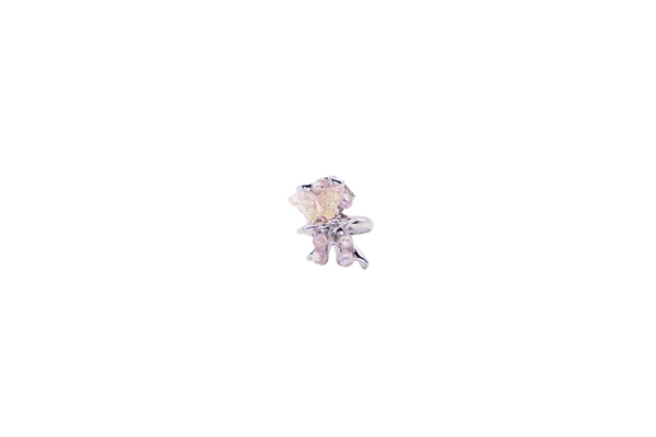 CRYSTAL BUTTERFLY RING