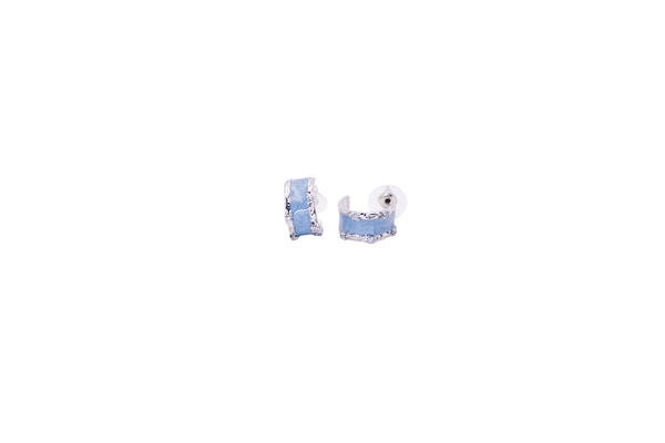 LUNAR ARC GEM EARRINGS