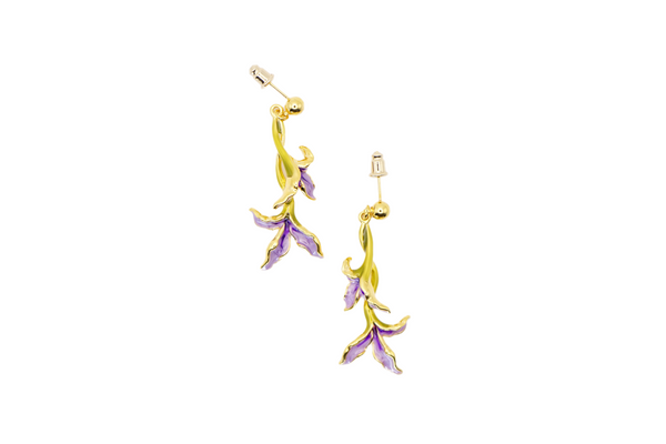 IRIS BLOOM DROP EARRINGS