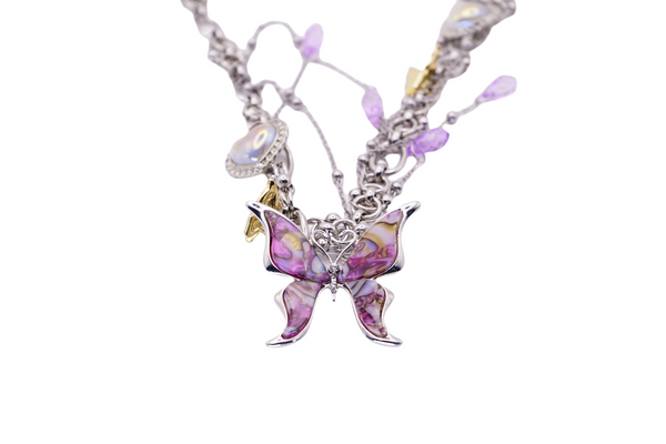 FAIRY WINGED CHAIN NECKLACE (HANDMADE)